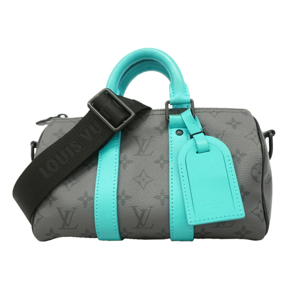 Louis Vuitton Monogram Eclipse Reverse Keepall Bandoulière 25 Handbag M11645 ...